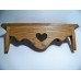 Oak Shelf Amish Hand Crafted Decorative Solid 3/4"-2 Pegs Hanging Clothes etc.   132150746085